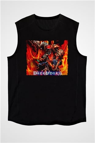 Darksiders Siyah Unisex Kolsuz Tişört