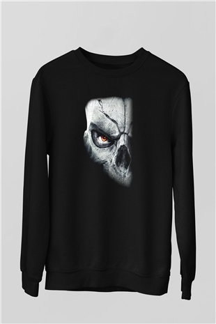 Darksiders Siyah Unisex Sweatshirt