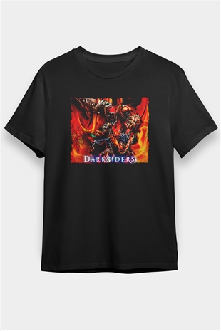 Darksiders Siyah Unisex Tişört T-Shirt