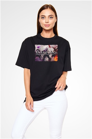 Darksiders Siyah Oversize Tişört Oversize T-shirt