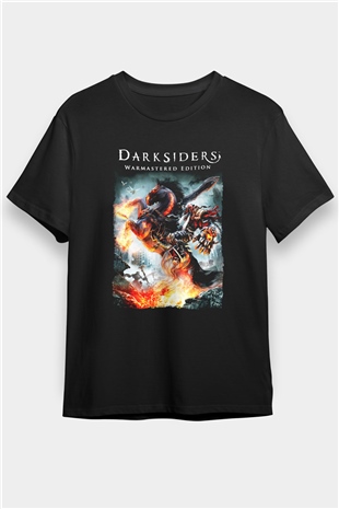 Darksiders Siyah Unisex Tişört T-Shirt