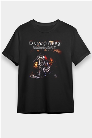 Darksiders Siyah Unisex Tişört T-Shirt