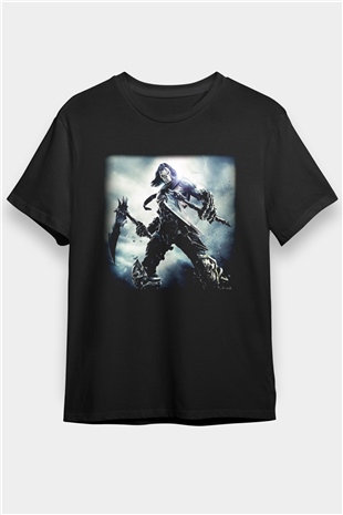 Darksiders Siyah Unisex Tişört T-Shirt