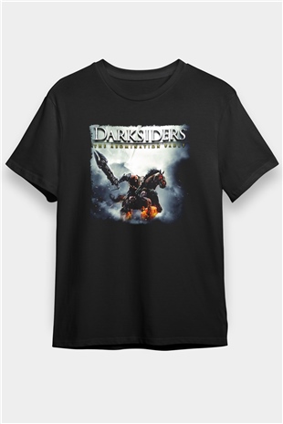 Darksiders Siyah Unisex Tişört T-Shirt