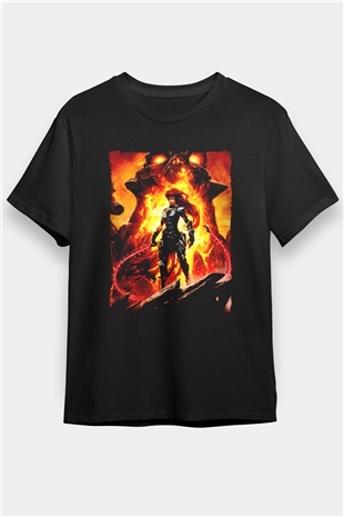 Darksiders Siyah Unisex Tişört T-Shirt