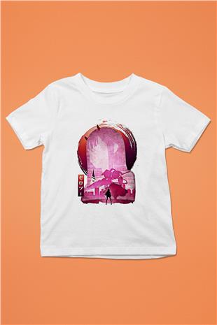 Darling İn The Franxx Baskılı Beyaz Unisex Beyaz Çocuk Tişört - Tshirt