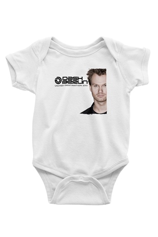 Dash Berlin Beyaz Bebek Body - Zıbın