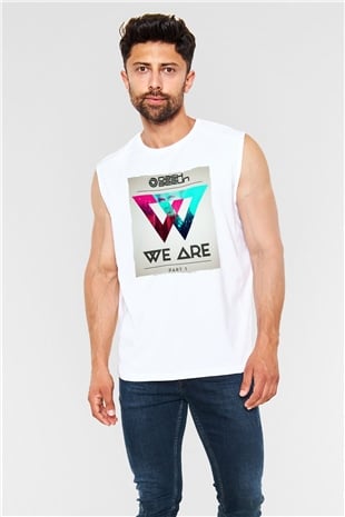Dash Berlin Beyaz Unisex Kolsuz Tişört