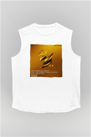 Dash Berlin Beyaz Unisex Kolsuz Tişört