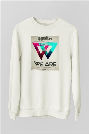 Dash Berlin Beyaz Unisex Sweatshirt