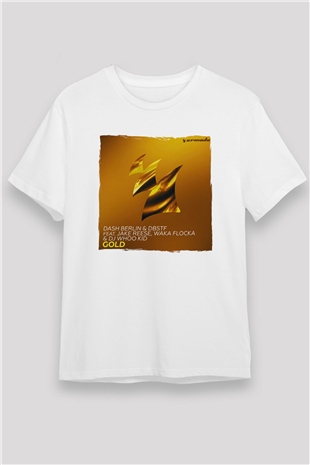 Dash Berlin Beyaz Unisex Tişört T-Shirt - TişörtFabrikası