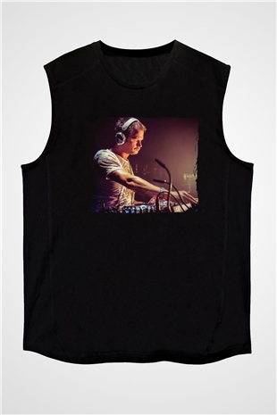Dash Berlin Siyah Unisex Kolsuz Tişört