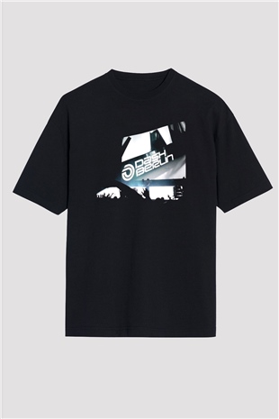 Dash Berlin Siyah Unisex Oversize Tişört T-Shirt