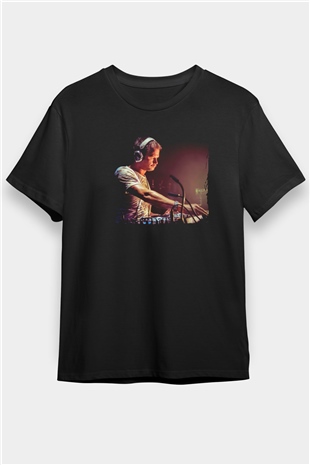 Dash Berlin Siyah Unisex Tişört T-Shirt - TişörtFabrikası