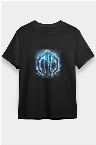 Datsik Baskılı Unisex Siyah Tişört
