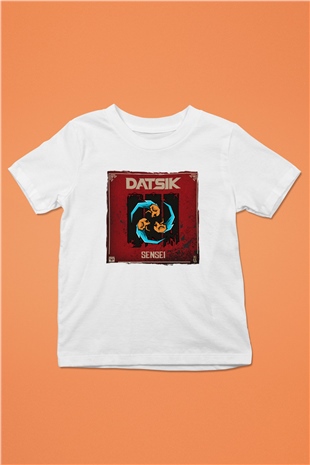 Datsik Beyaz Unisex Çocuk Tişört