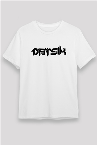 Datsik Beyaz Unisex Tişört T-Shirt - TişörtFabrikası