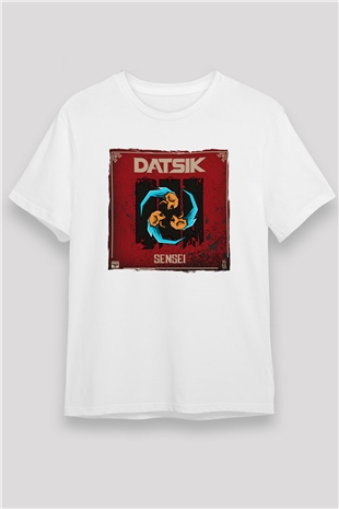 Datsik Beyaz Unisex Tişört T-Shirt - TişörtFabrikası