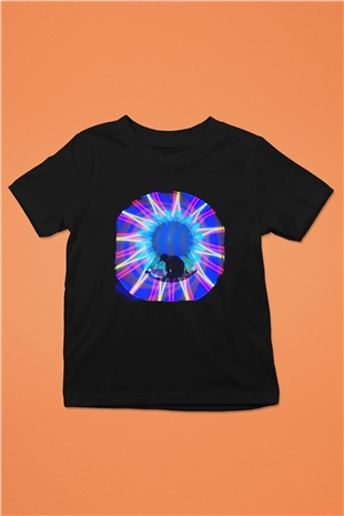Datsik Siyah Unisex Çocuk Tişört
