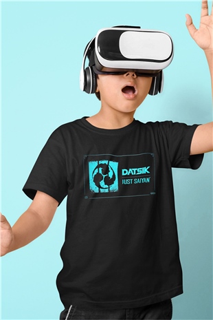 Datsik Siyah Unisex Çocuk Tişört