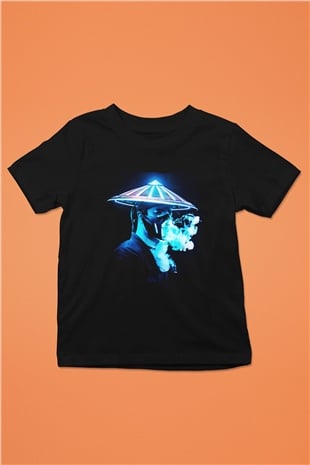 Datsik Siyah Unisex Çocuk Tişört