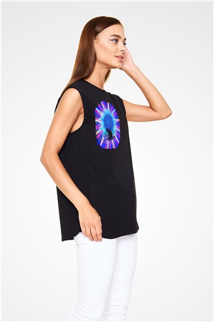Datsik Siyah Unisex Kolsuz Tişört