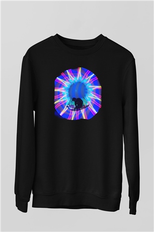 Datsik Siyah Unisex Sweatshirt