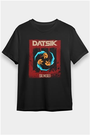 Datsik Siyah Unisex Tişört T-Shirt - TişörtFabrikası