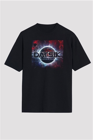 Datsik Siyah Oversize Tişört Oversize T-shirt - TişörtFabrikası
