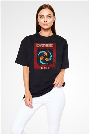 Datsik Siyah Oversize Tişört Oversize T-shirt - TişörtFabrikası