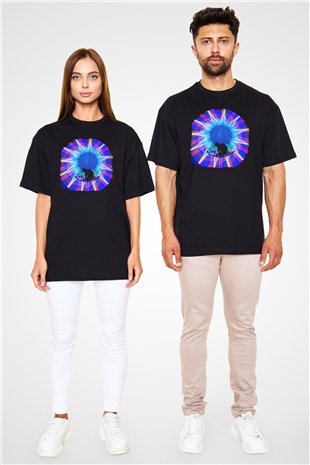 Datsik Siyah Oversize Tişört Oversize T-shirt - TişörtFabrikası