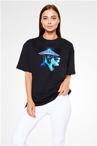 Datsik Siyah Oversize Tişört Oversize T-shirt - TişörtFabrikası