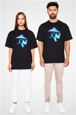 Datsik Siyah Oversize Tişört Oversize T-shirt - TişörtFabrikası
