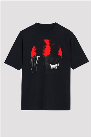 Datsik Siyah Oversize Tişört Oversize T-shirt - TişörtFabrikası