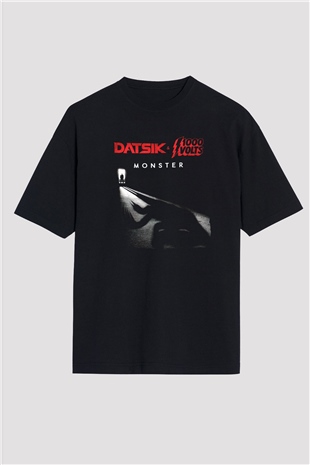 Datsik Siyah Oversize Tişört Oversize T-shirt - TişörtFabrikası