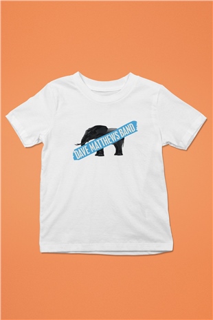 Dave Matthews Band Beyaz Unisex Çocuk Tişört
