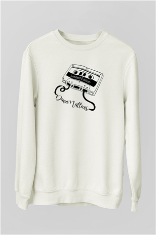 Dave Matthews Band Beyaz Unisex Sweatshirt