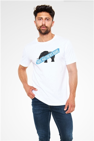 Dave Matthews Band Beyaz Unisex Tişört T-Shirt - TişörtFabrikası
