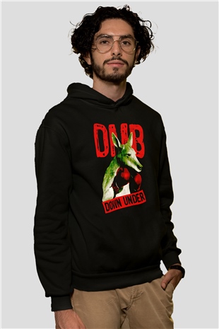 Dave Matthews Band Siyah Unisex Kapüşonlu Sweatshirt