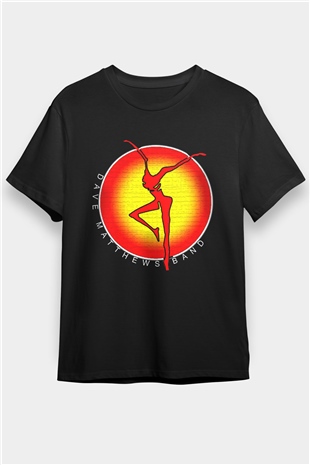 Dave Matthews Band Siyah Unisex Tişört T-Shirt - TişörtFabrikası
