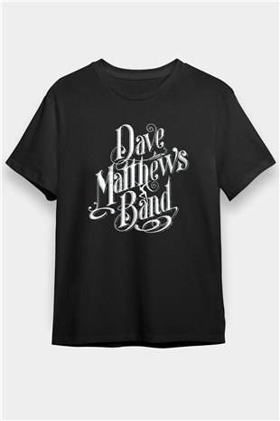 Dave Matthews Band Siyah Unisex Tişört T-Shirt - TişörtFabrikası