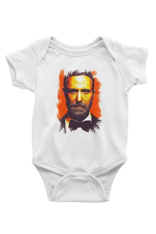 David Guetta Beyaz Bebek Body - Zıbın