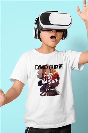 David Guetta Beyaz Unisex Çocuk Tişört