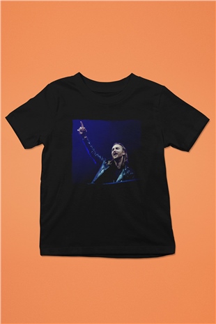 David Guetta Siyah Unisex Çocuk Tişört