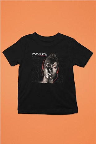David Guetta Siyah Unisex Çocuk Tişört