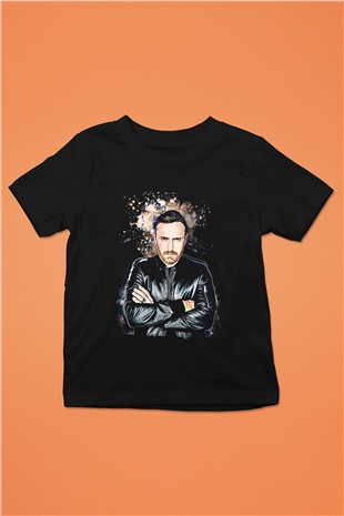 David Guetta Siyah Unisex Çocuk Tişört