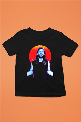David Guetta Siyah Unisex Çocuk Tişört