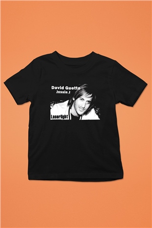 David Guetta Siyah Unisex Çocuk Tişört