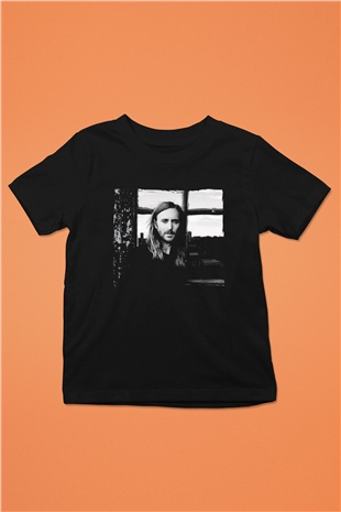 David Guetta Siyah Unisex Çocuk Tişört