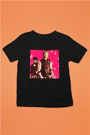 David Guetta Siyah Unisex Çocuk Tişört